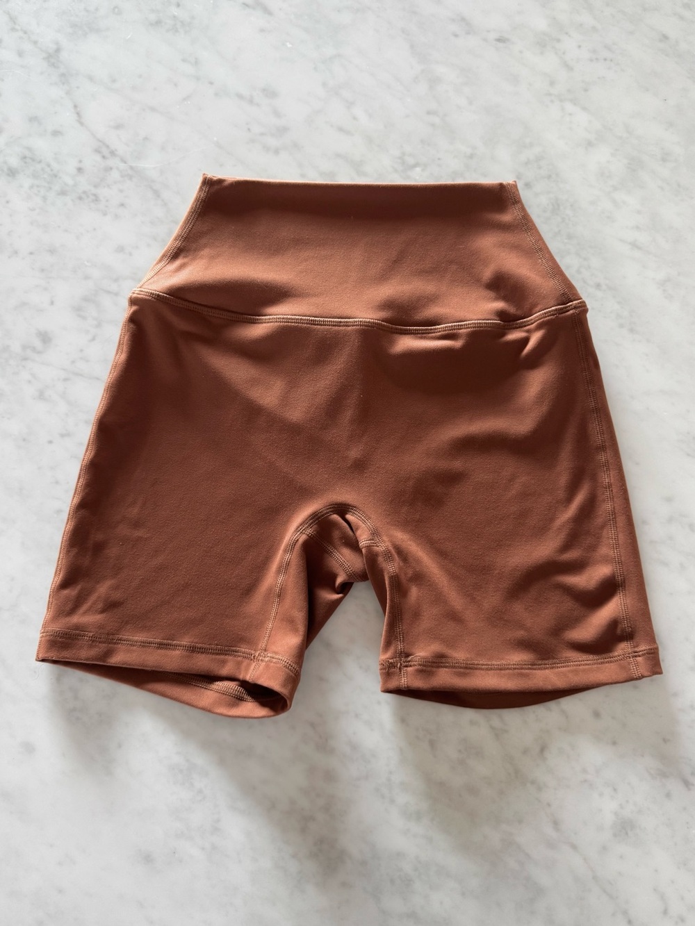 set active rust brown sport body shorts